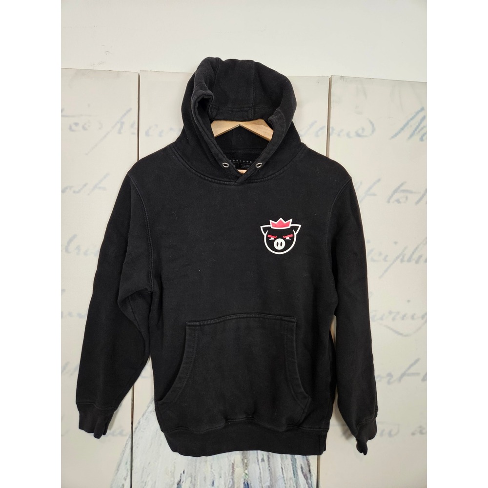 Technoblade Official Merch Hoodie Mens Small Black Graphic Pullover Gamer Swag